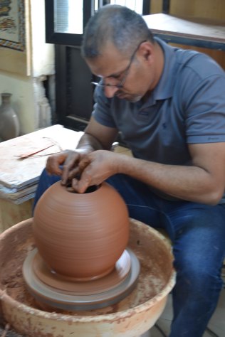 Jordan handicrafts pottery